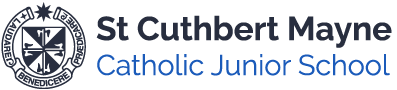 St Cuthbert Mayne Catholic Junior School logo